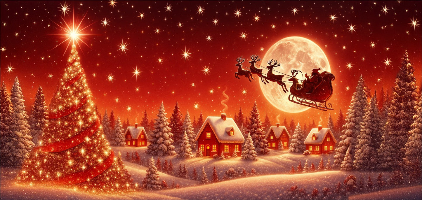 Tazza natalizia babbo natale intera