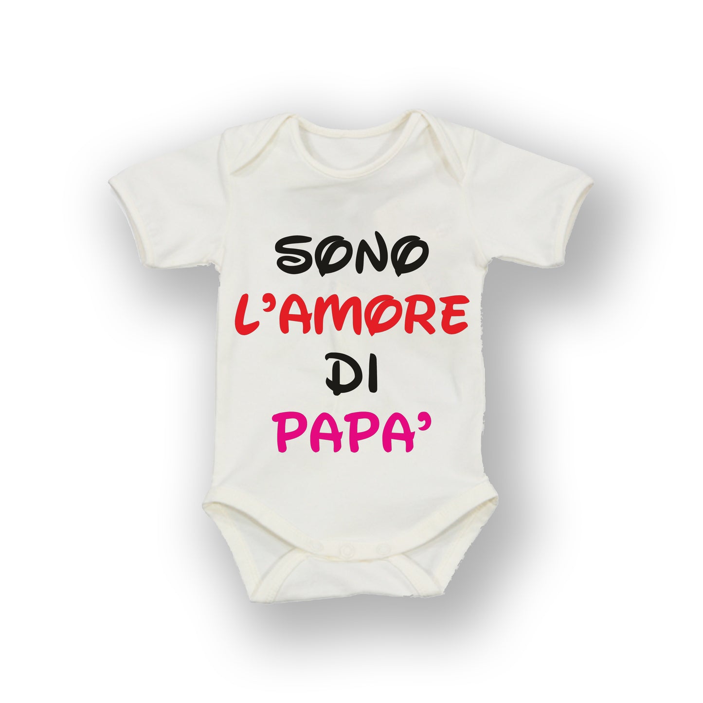 Body per neonata sono l'amore di papa'