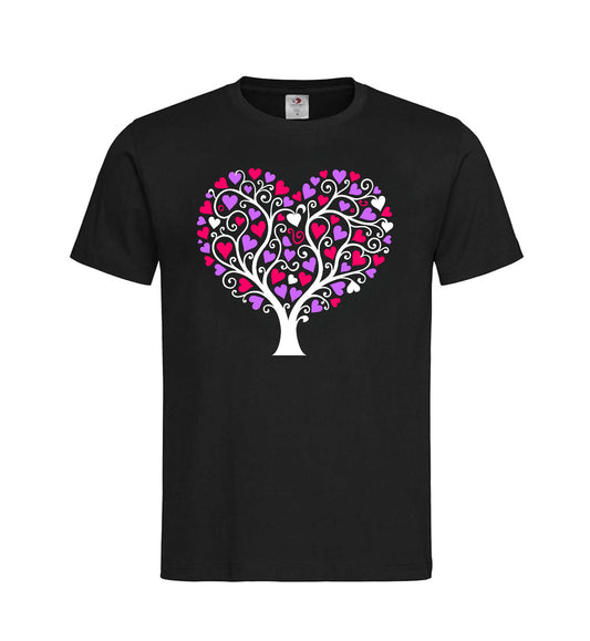 T-shirt ''Albero della vita con cuori''