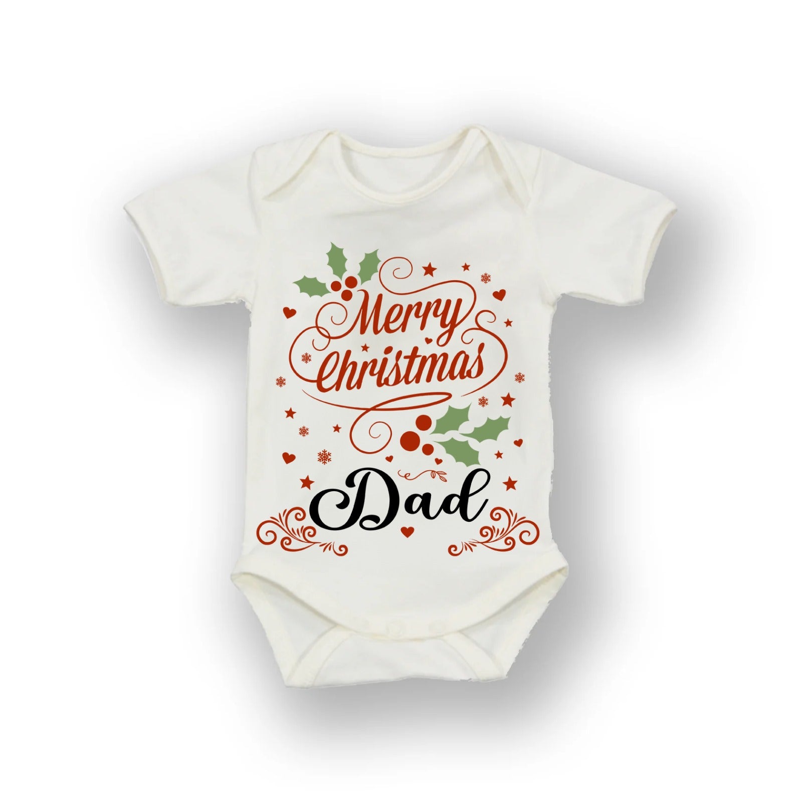 Body per neonato Merry Christmas
