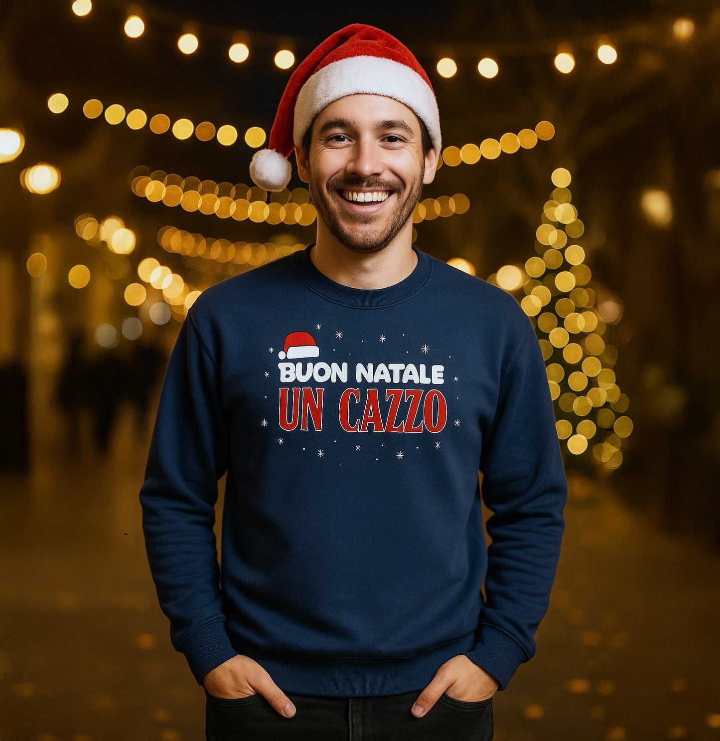 Felpa natalizia simpatica