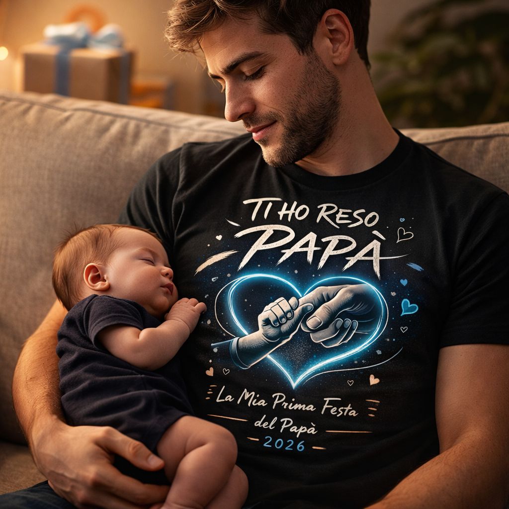 T-shirt ''Ti ho reso papà''