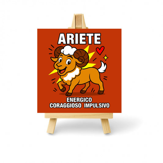 Mattonella segno zodiacale Ariete
