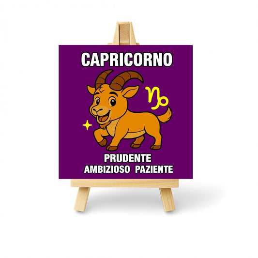 Mattonella segno zodiacale Capricorno