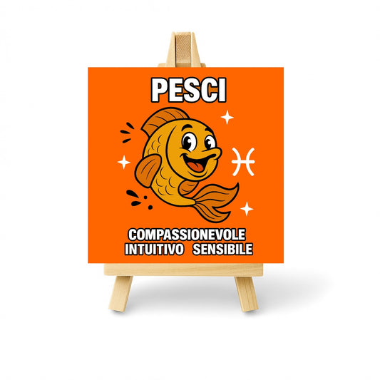 Mattonella segno zodiacale Pesci