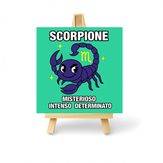 Mattonella segno zodiacale Scorpione