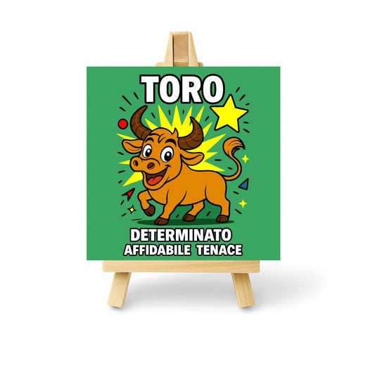Mattonella segno zodiacale Toro
