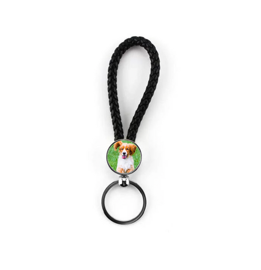 Portachiavi con cordoncino personalizzato