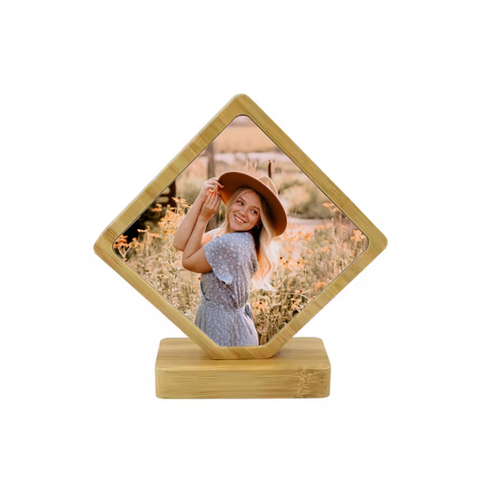 Quadretto bamboo rombo personalizzato