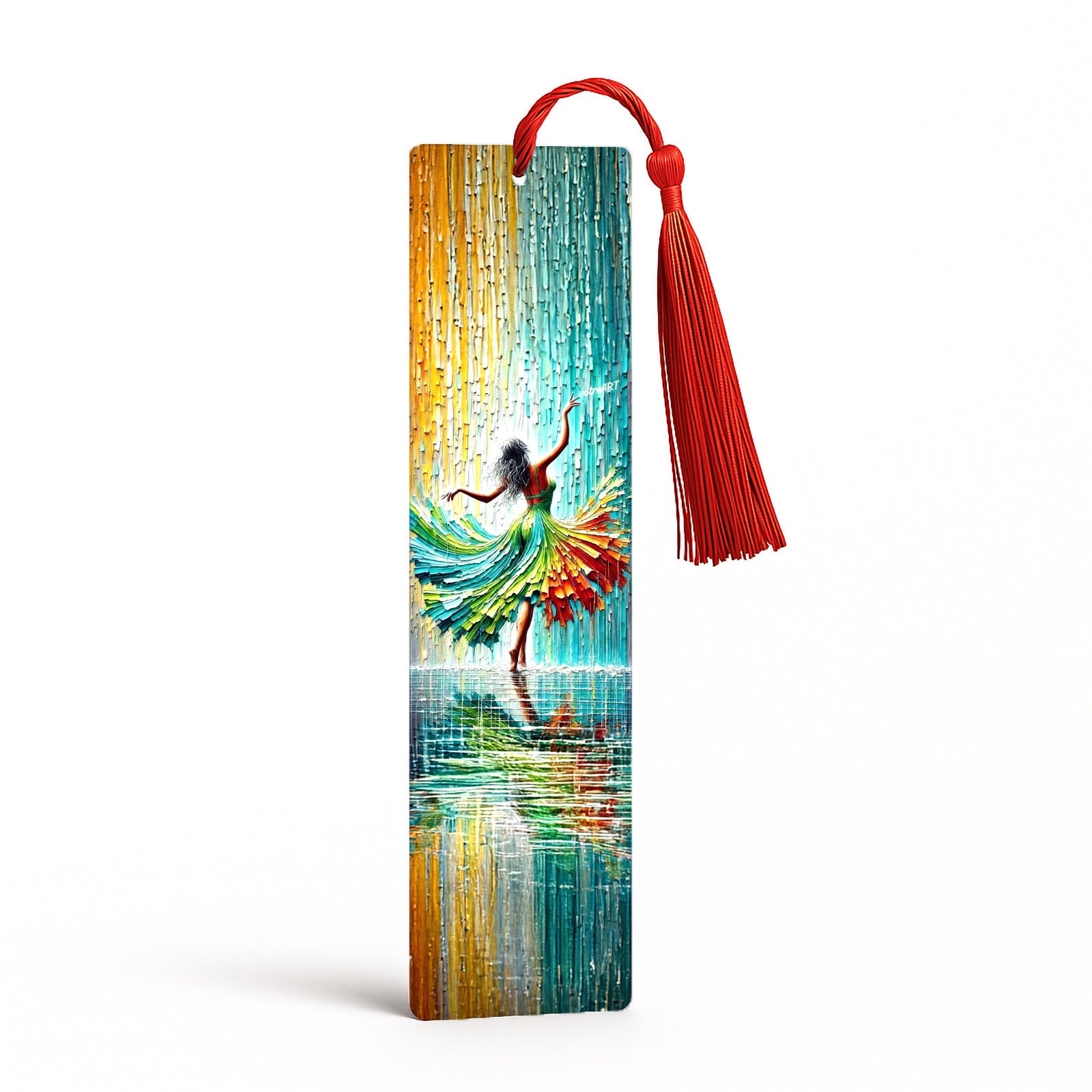 Segnalibro leggero in alluminio stampabile su due lati da personalizzare