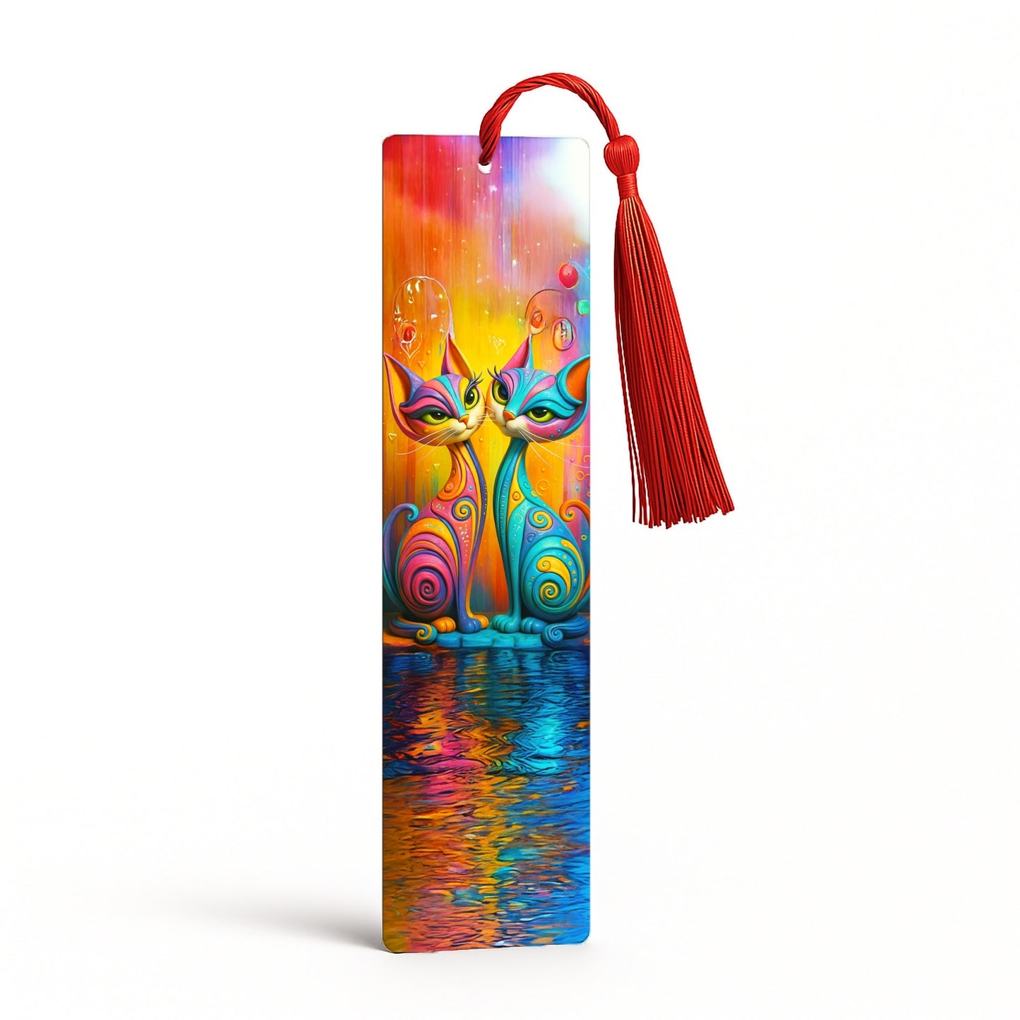 Segnalibro leggero in alluminio stampabile su due lati da personalizzare