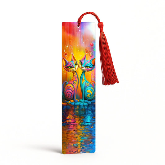 Segnalibro leggero in alluminio stampabile su due lati da personalizzare