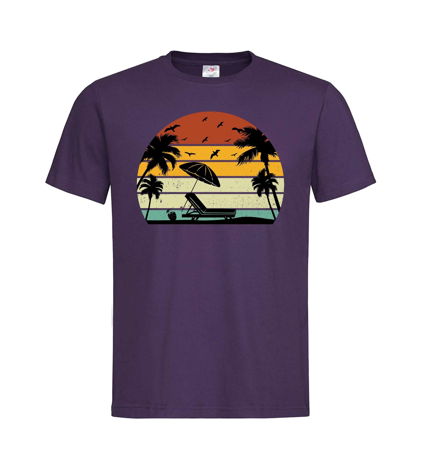 T-shirt unisex ''Tropical Beach''