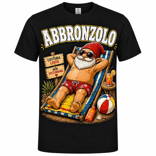 T-shirt Spiaggia Abbronzolo – Maglietta divertente