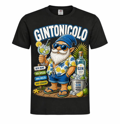 T-shirt Spiaggia Gintonicolo – Maglietta divertente 
