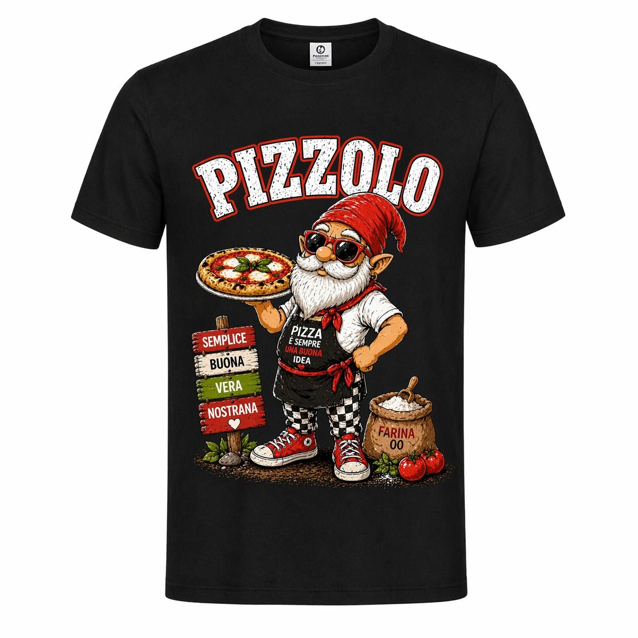 T-shirt Spiaggia Pizzolo – Maglietta divertente