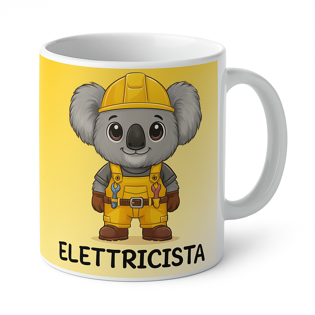 Tazza Mestiere Elettricista