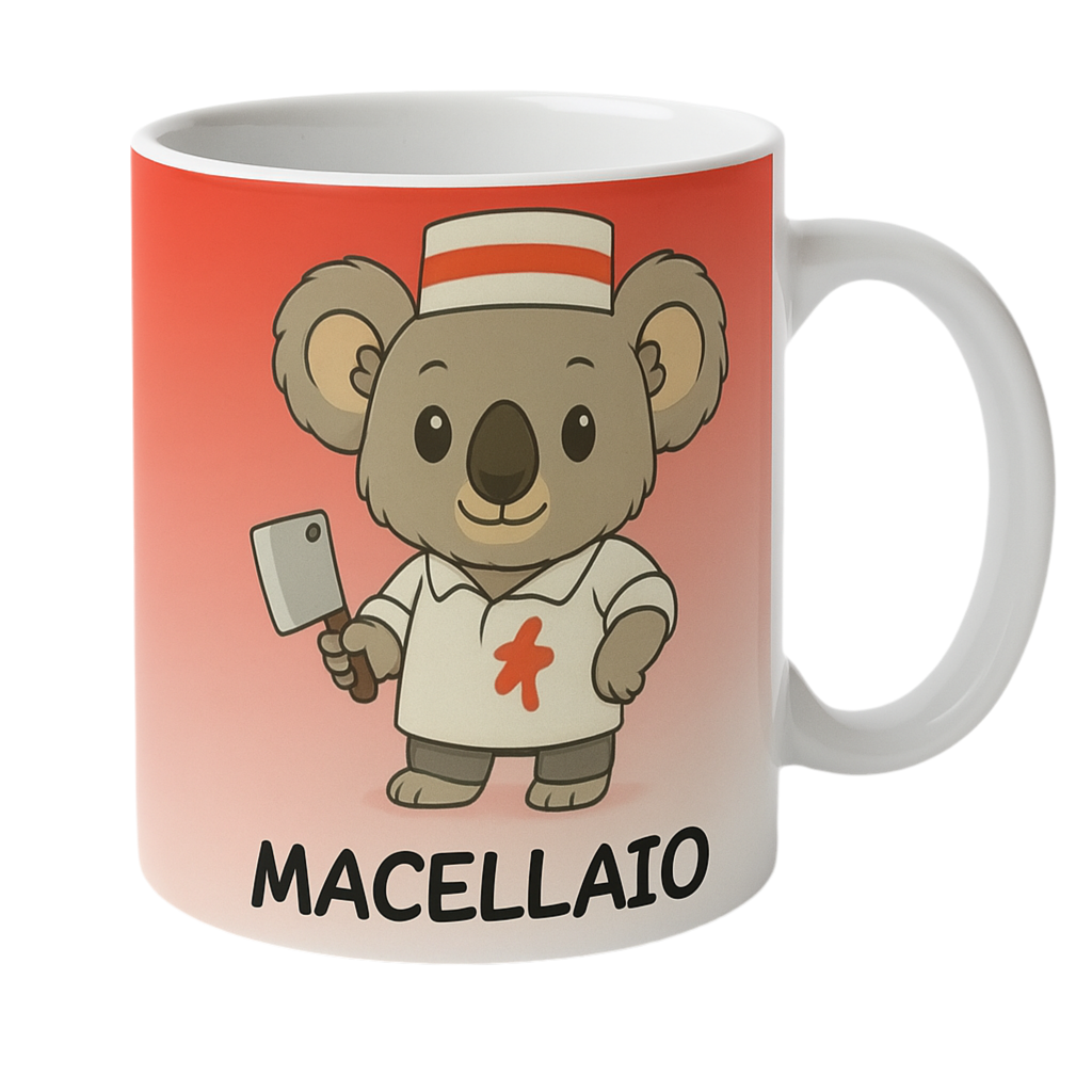 Tazza Mestiere Macellaio
