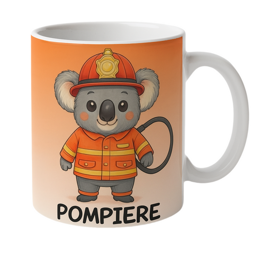 Tazza Mestiere Pompiere