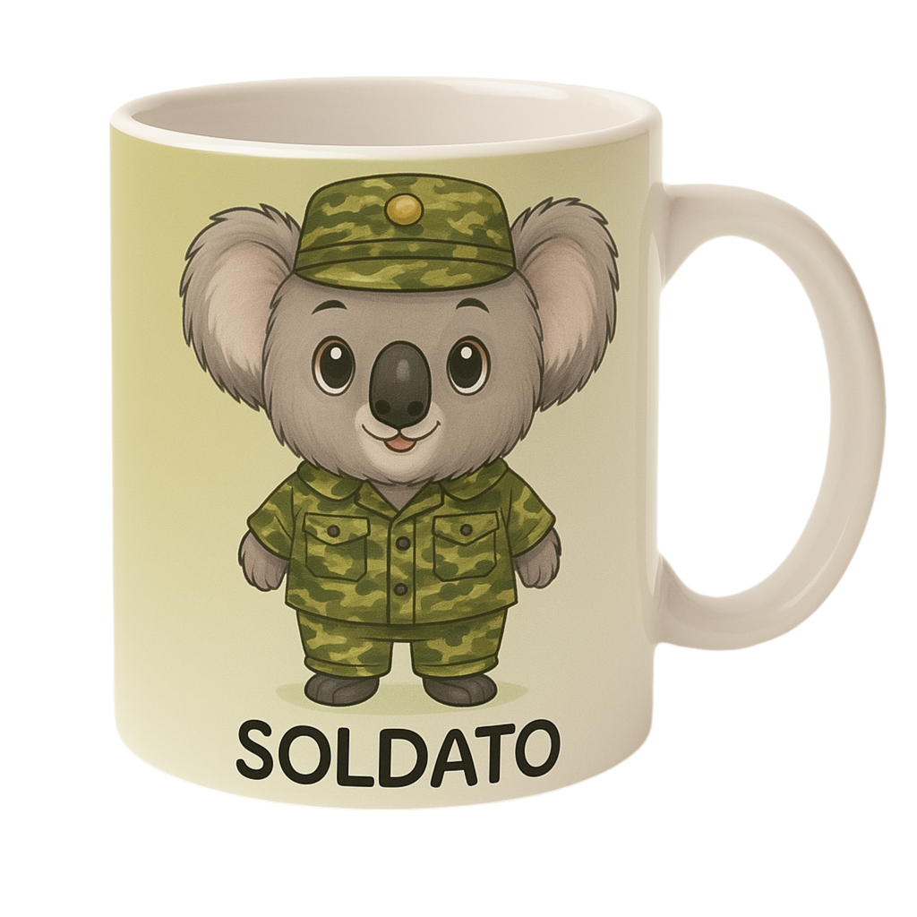 Tazza Mestiere Soldato