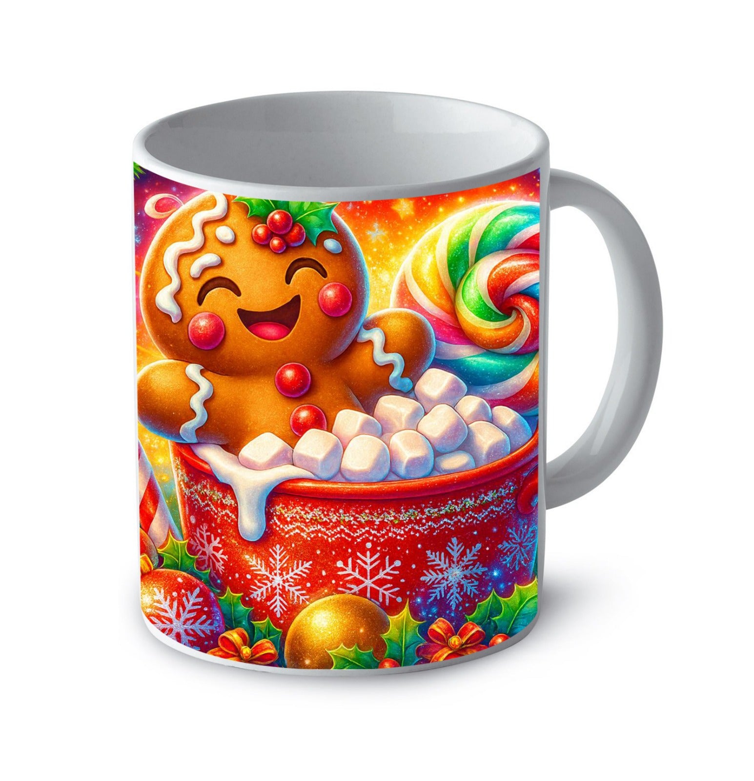 Tazza natalizia biscotto