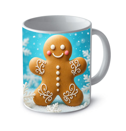 Tazza natalizia biscotto innevato