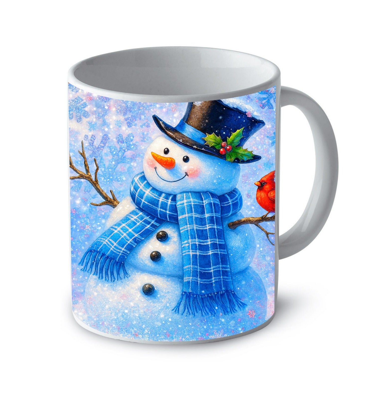 Tazza natalizia pupazzo di neve 