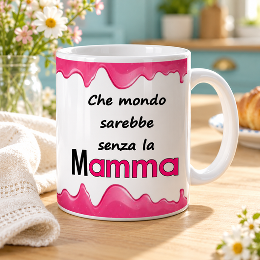 Tazza dedicata alla mamma – nuova ambientazione illustrativa Manà Gadget