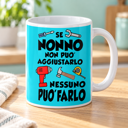 Tazza con dedica – nuova ambientazione illustrativa Manà Gadget