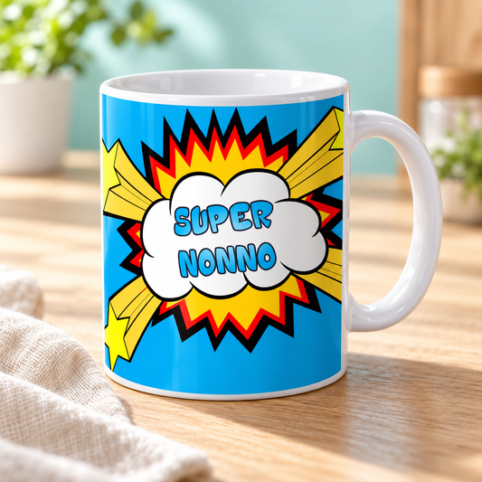 Tazza con dedica – nuova ambientazione illustrativa Manà Gadget