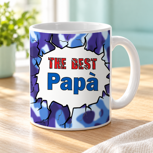 Tazza con dedica – nuova ambientazione illustrativa Manà Gadget