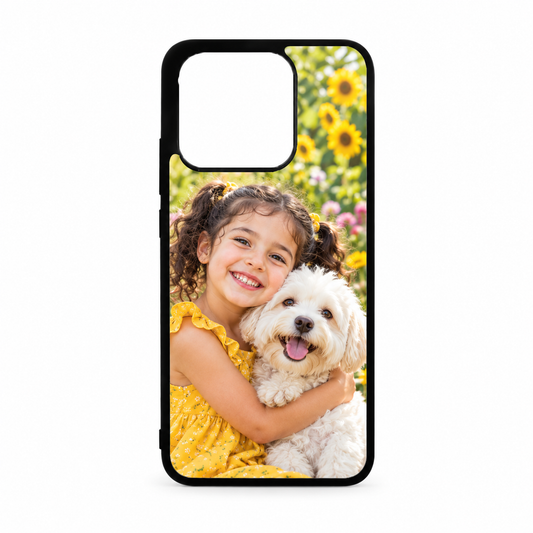 Cover Xiaomi Redmi 12C – nuova ambientazione illustrativa con esempio di personalizzazione Manà Gadget