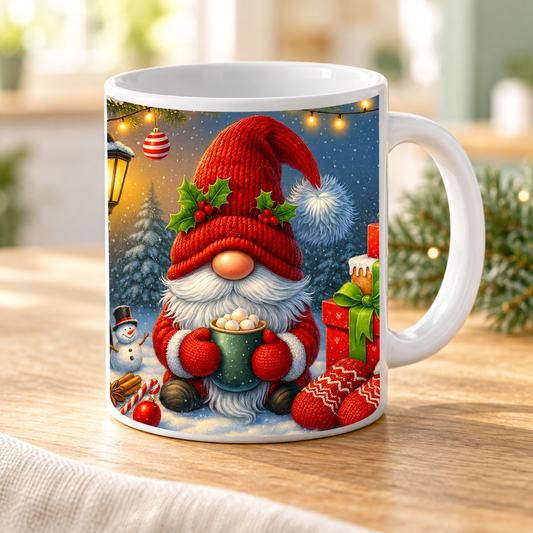 Tazza natalizia – nuova ambientazione illustrativa Manà Gadget