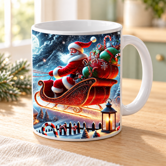 Tazza natalizia – nuova ambientazione illustrativa Manà Gadget