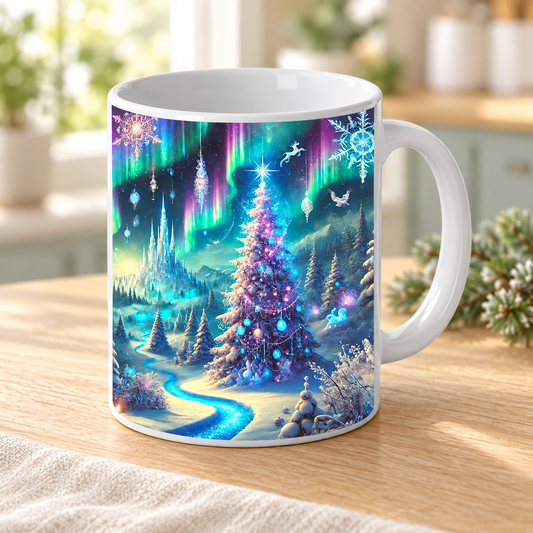 Tazza natalizia – nuova ambientazione illustrativa Manà Gadget