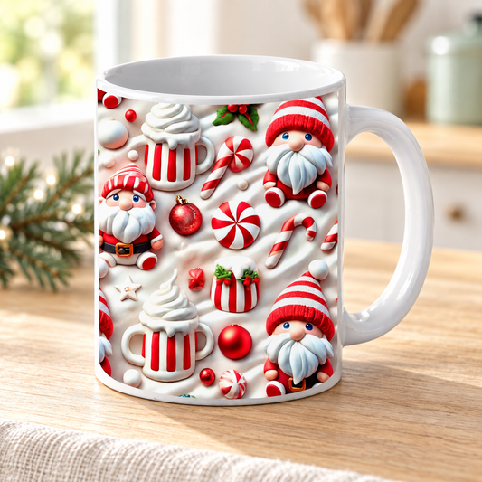 Tazza natalizia – nuova ambientazione illustrativa Manà Gadget