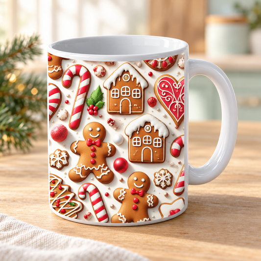 Tazza natalizia – nuova ambientazione illustrativa Manà Gadget