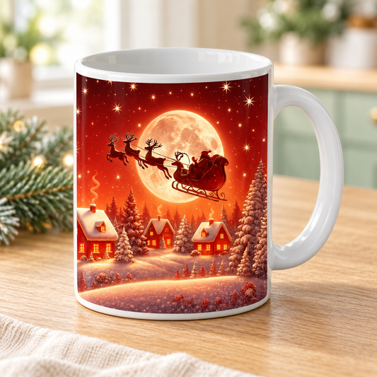Tazza natalizia – nuova ambientazione illustrativa Manà Gadget