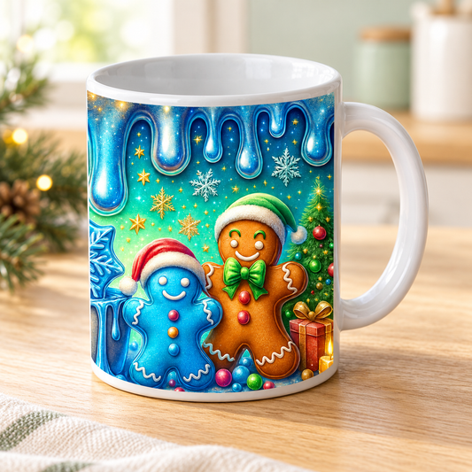 Tazza natalizia – nuova ambientazione illustrativa Manà Gadget
