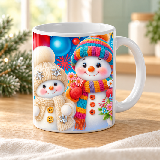 Tazza natalizia – nuova ambientazione illustrativa Manà Gadget