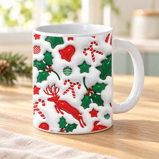Tazza natalizia – nuova ambientazione illustrativa Manà Gadget