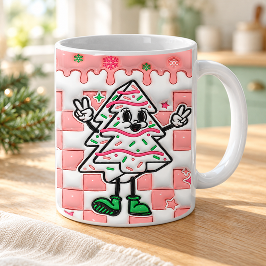 Tazza natalizia – nuova ambientazione illustrativa Manà Gadget