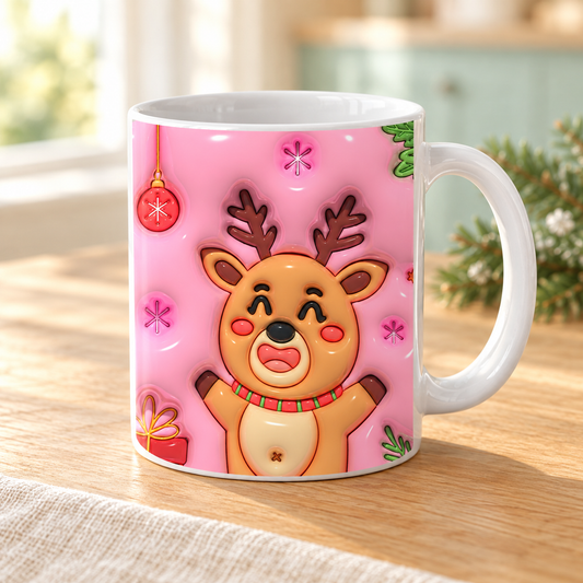 Tazza natalizia – nuova ambientazione illustrativa Manà Gadget