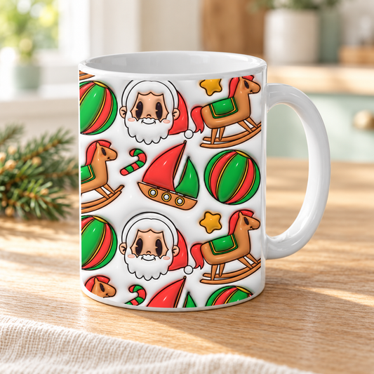 Tazza natalizia – nuova ambientazione illustrativa Manà Gadget