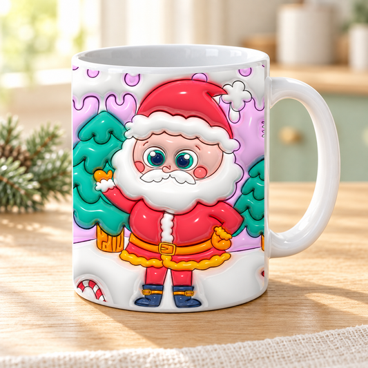 Tazza natalizia – nuova ambientazione illustrativa Manà Gadget