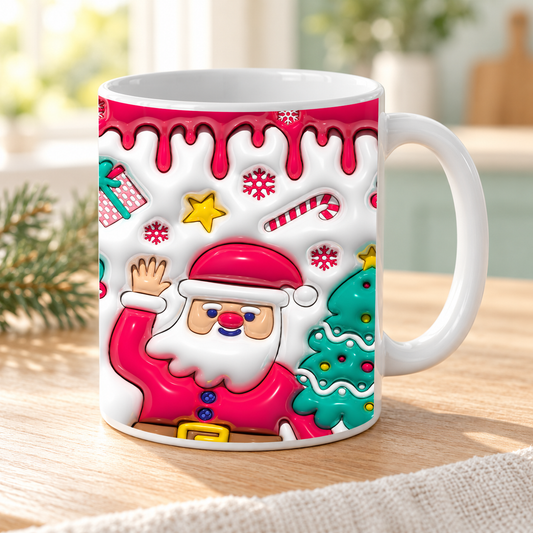 Tazza natalizia – nuova ambientazione illustrativa Manà Gadget