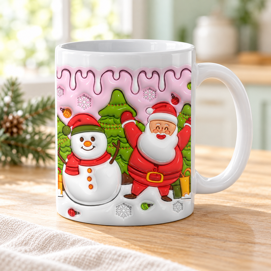 Tazza natalizia – nuova ambientazione illustrativa Manà Gadget