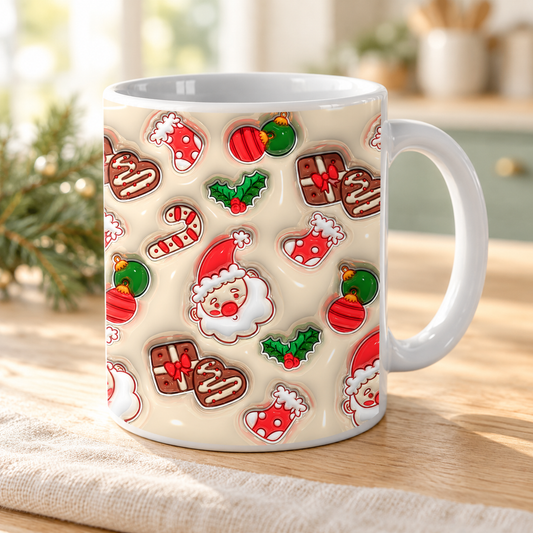 Tazza natalizia – nuova ambientazione illustrativa Manà Gadget
