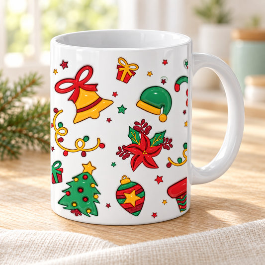Tazza natalizia – nuova ambientazione illustrativa Manà Gadget