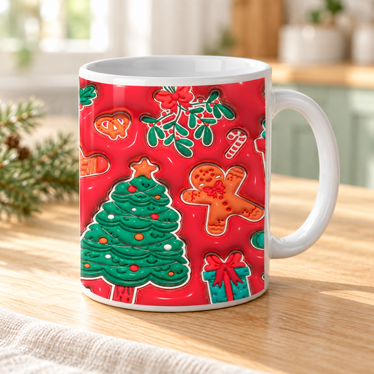 Tazza natalizia – nuova ambientazione illustrativa Manà Gadget